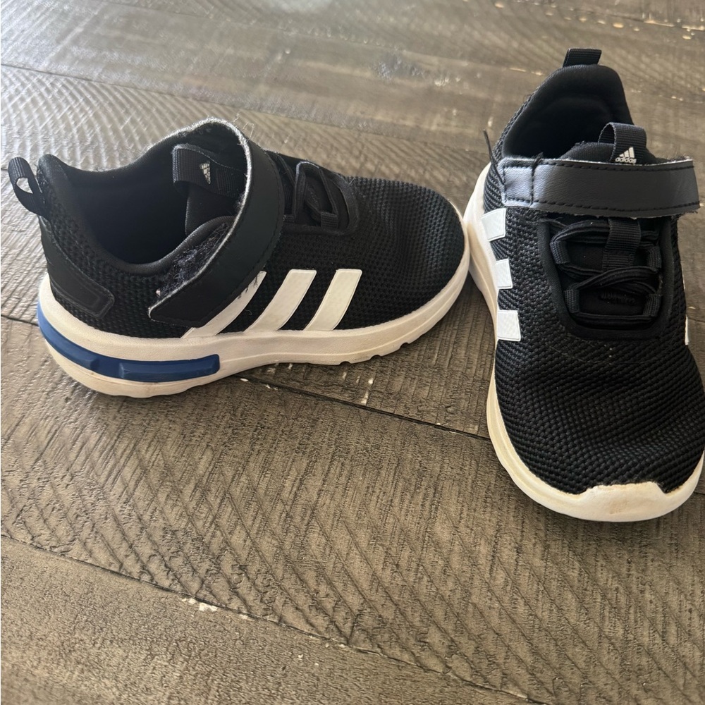 adidas Kids Black and White Sneakers